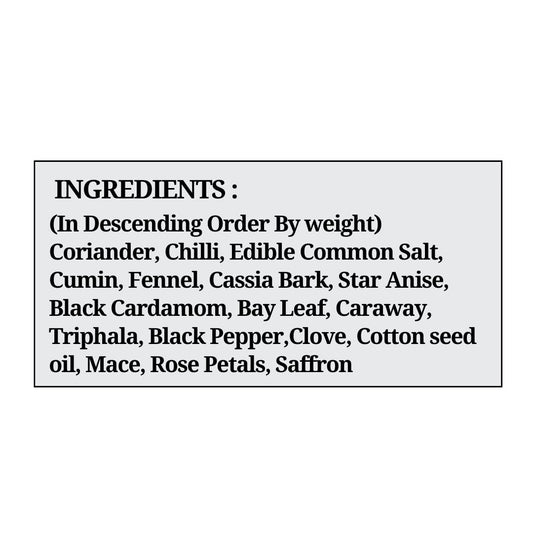 365 SPICERY Zaffrani Garam Masala | Aromatic Saffron Spice Blend for Warm and Flavorful Dishes | 100% Natural, Preservative-Free - 200 gm