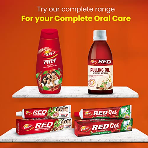 2x Dabur Lal Dant Manjan - 300g each (Pack of 2)