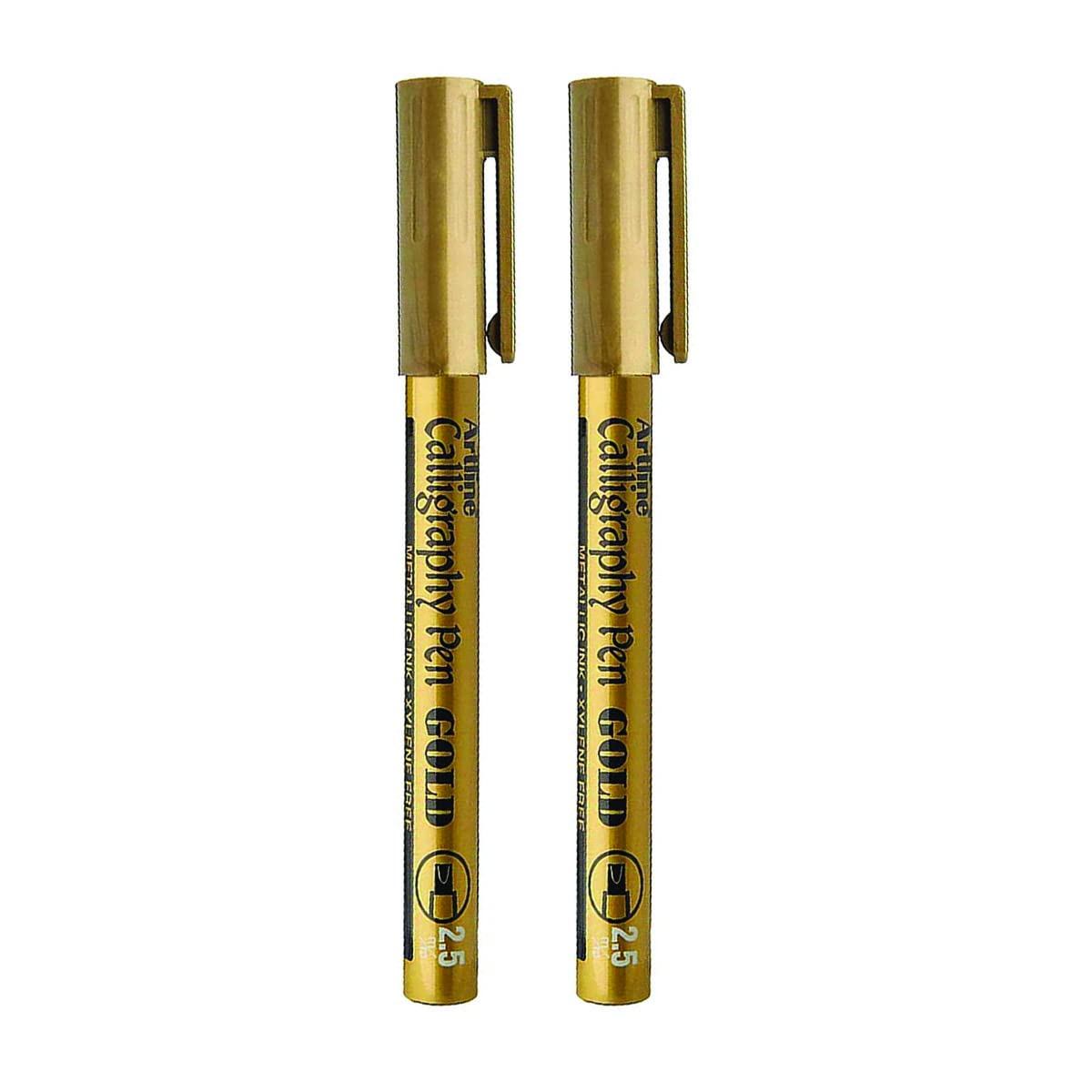 Artline 2.5Mm Metallic Ink Calligraphy Pen