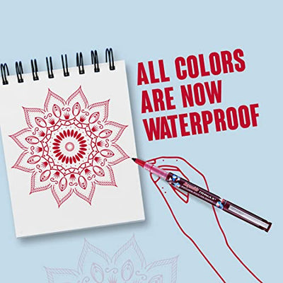 Reynolds Trimax 0.5mm Gel Pen -  Red Ink, Pack of 5