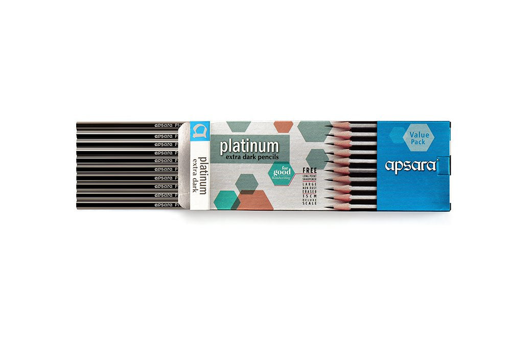 Apsara Platinum Pencils Value Pack - Pack of 20
