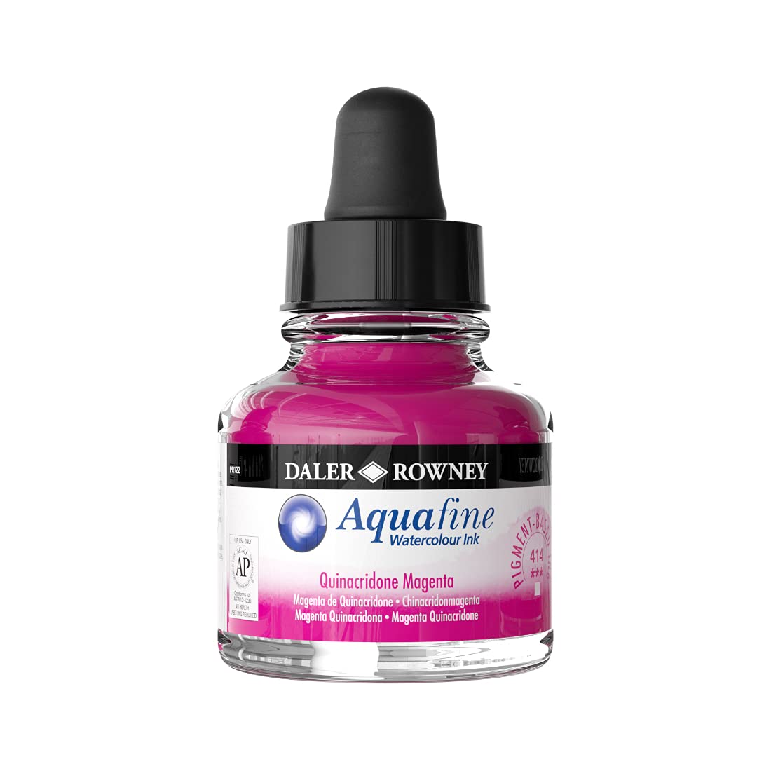 Daler-Rowney Aquafine Watercolour Ink Glass Bottle