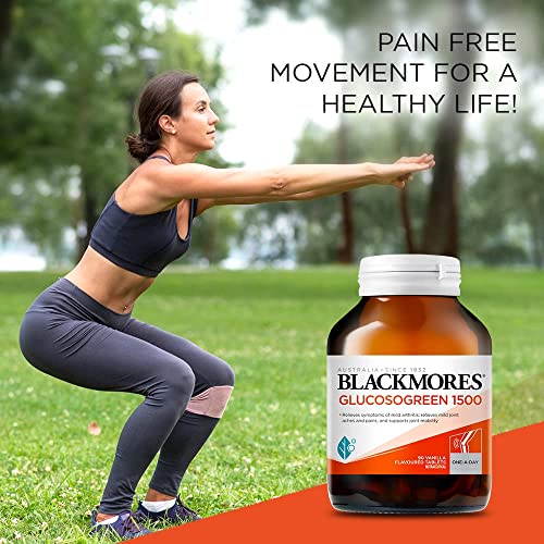 Blackmores Glucosogreen 1500 (1500mg) | 90 Vanilla Flavoured Tablets