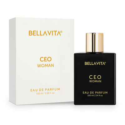 Bella Vita Luxury CEO Woman Eau De Parfum Perfume with Bergamot, Tonka & Vanilla|Premium,Long Lasting Woody & Fruity Fragrance Scent for Women, 100 ML