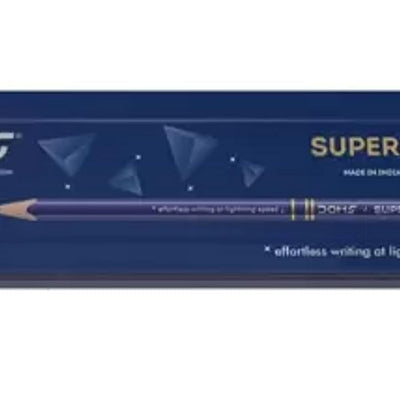 Doms Superio Super Dark Hb/2 Graphite Pencil Tin Box Pack