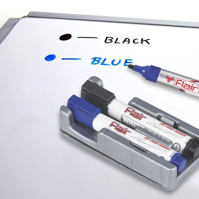 Flair Creative Series 103 White Board Duster Marker Set