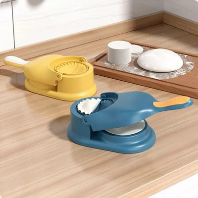 ARDALENA 2-in-1 Dumpling Maker Machine – Manual Dough Press Mould for Perfect Homemade Dumplings (Multicolor)
