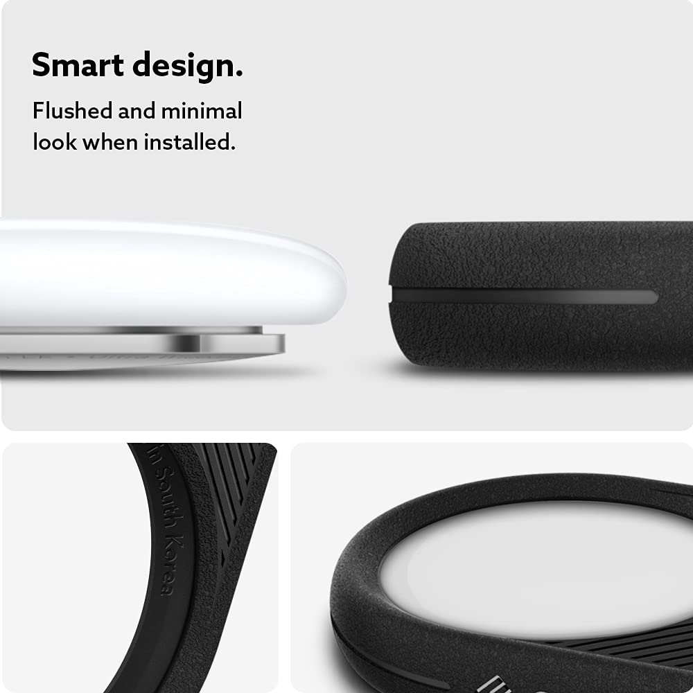 CASEOLOGY by Spigen Vault Cover Case Compatible with Airtag - Matte Black