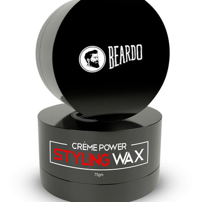 4x Beardo Creme Power Styling Wax, 75 gm each - Pack of 4