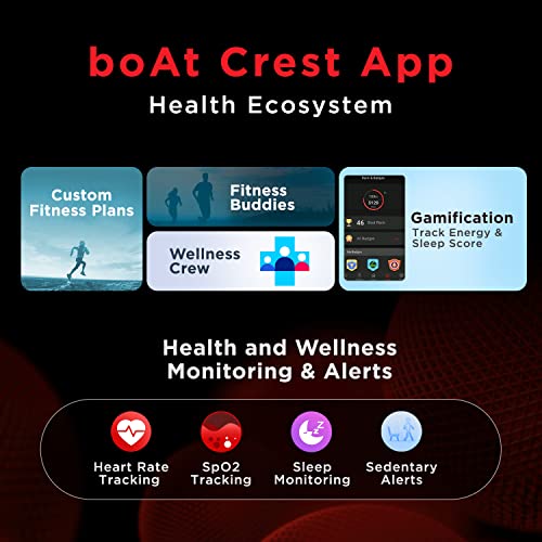 boAt Xtend Pro Smart Watch with Advanced Dedicated Bluetooth Calling Chip, Coins,Dial Pad, 1.78 AMOLED Display,ASAP (Fast) Charge,700+ Active Modes,Health Ecosystem(Deep Blue)
