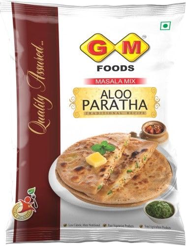 GM Foods Ready To Eat Aloo Paratha Mix 500 Gram (Pack Of 2)