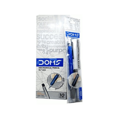 Doms 0.7 Mm Lead Mechanical Pencil Pouch Pack