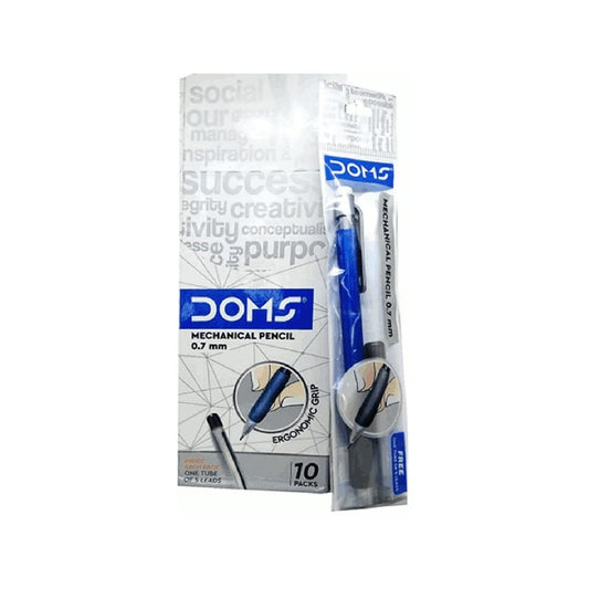 Doms 0.7 Mm Lead Mechanical Pencil Pouch Pack