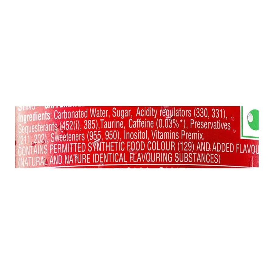 30x Sting Strawberry Energy Drink, 250 ML each - Pack of 30