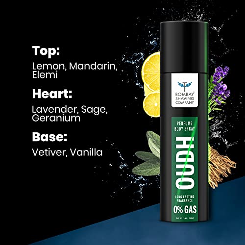 BOMBAY SHAVING COMPANY Musk & Oudh Deodorant Combo Pack | Premium Long Lasting Body Spray - For Men