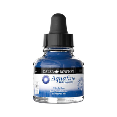 Daler-Rowney Aquafine Watercolour Ink Glass Bottle