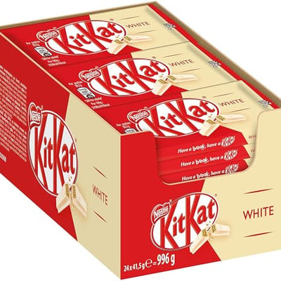 24x Nestle Kitkat White Chocolate - Pack Of 24