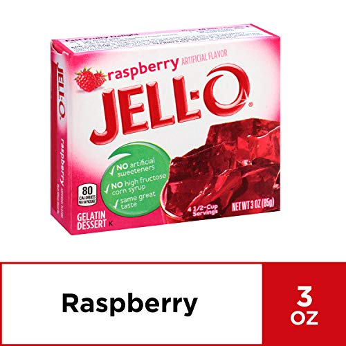 Jell-O Rashberry Gelatin Dessert, 85g