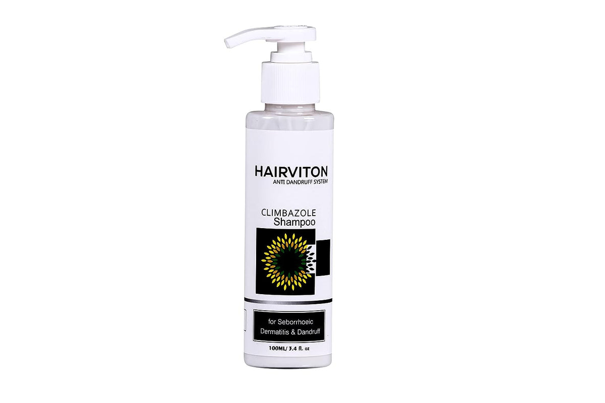 3x BIOBRIX HAIRVITON Anti-Dandruff Shampoo with Climbazole - Pack of 3 - 100 ml