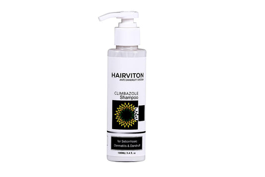 3x BIOBRIX HAIRVITON Anti-Dandruff Shampoo with Climbazole - Pack of 3 - 100 ml