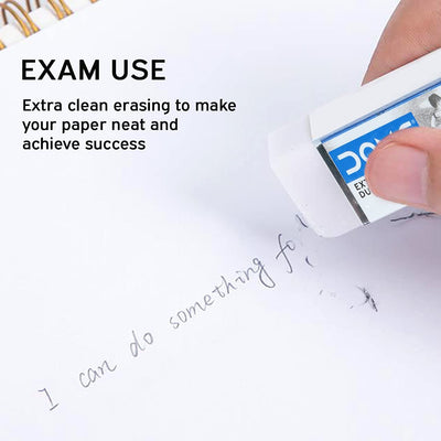 Doms Non-Toxic Dust Free Extra Long Eraser Box Pack