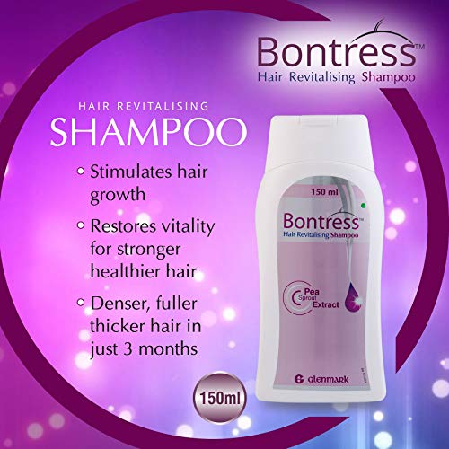 4x BONTRESS Hair Revitalising Shampoo, White, 150 ml each (Pack of 4)