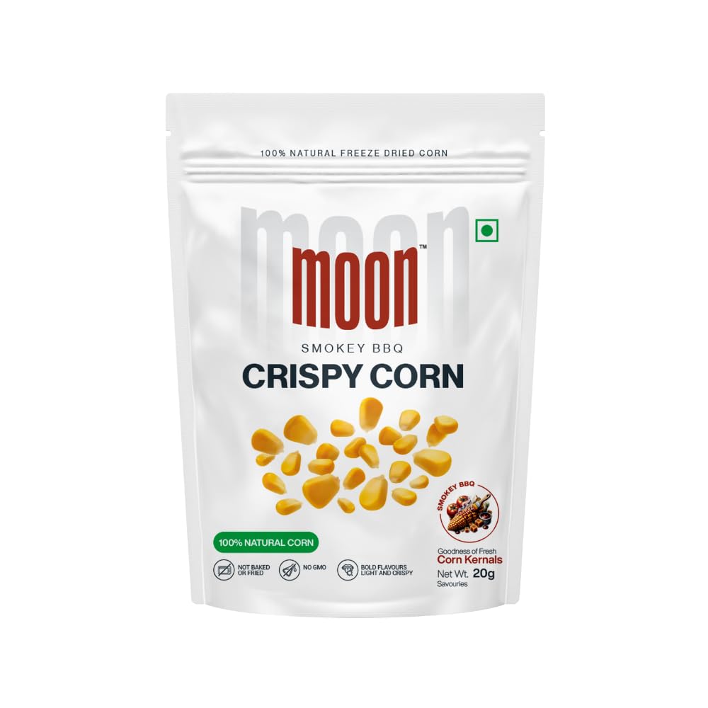 Moon Smokey BBQ Crispy Corn Pack of 03 60g (20g X 3)