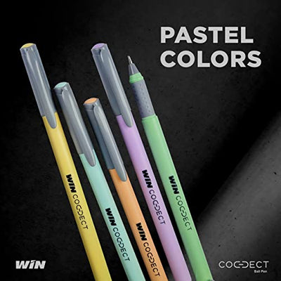 Win Connect 0.7mm Tip, 40 Pcs (20 Blue Ink & 20 Black Ink)