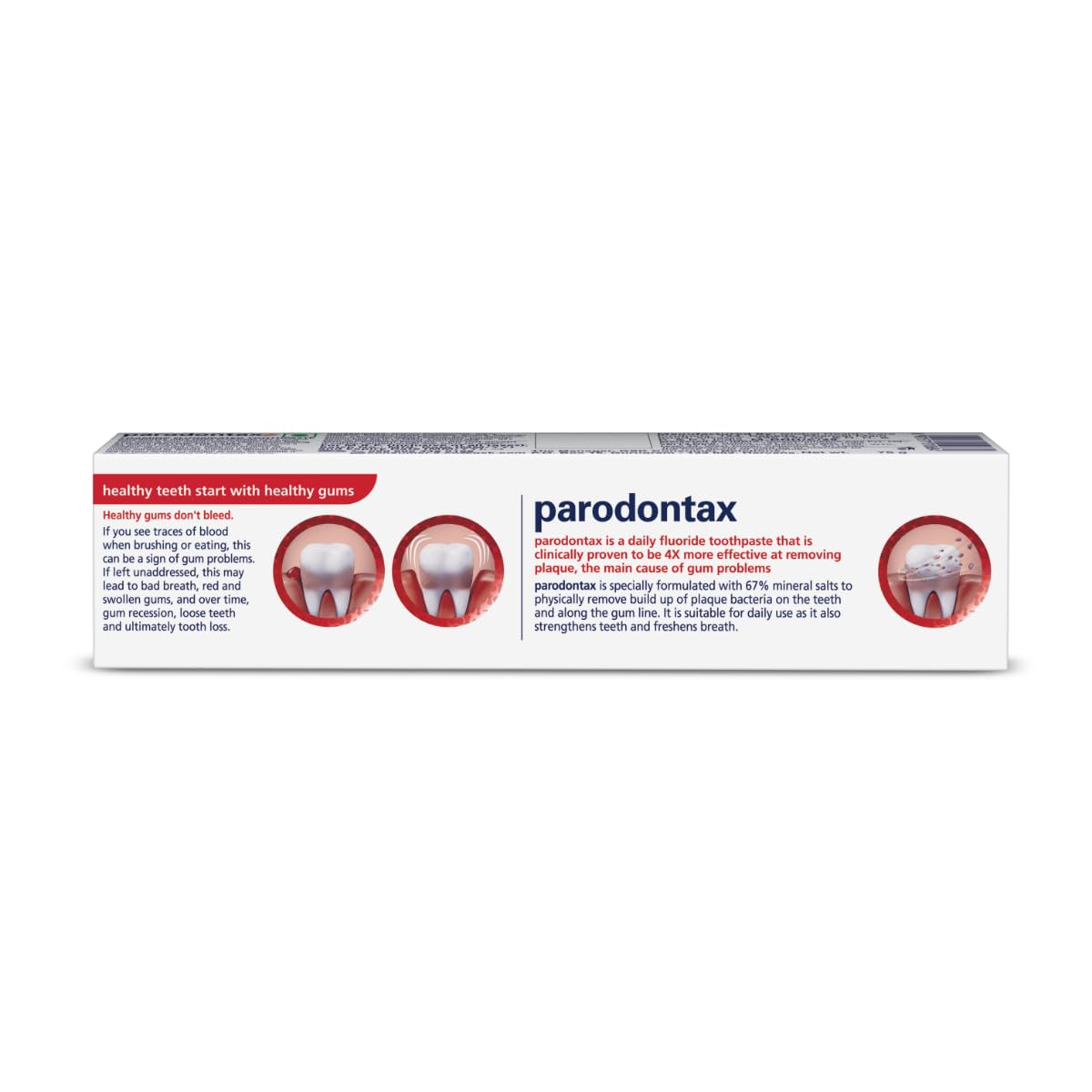 4x Parodontax Ultra Clean  - 75g each (Pack of 4)