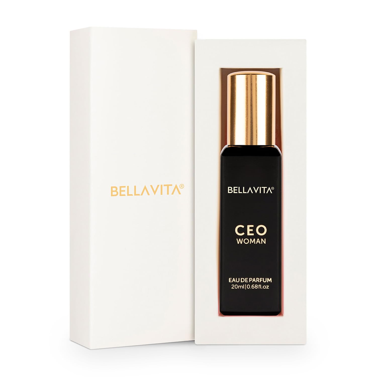 Bella Vita Luxury CEO Woman Eau De Parfum Perfume with Bergamot, Tonka & Vanilla |Premium,Long Lasting Woody & Fruity Fragrance Scent for Women, 20 ML