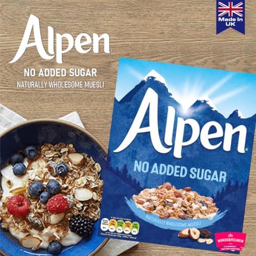 Alpen No Added Sugar Swiss Style Muesli, 550g