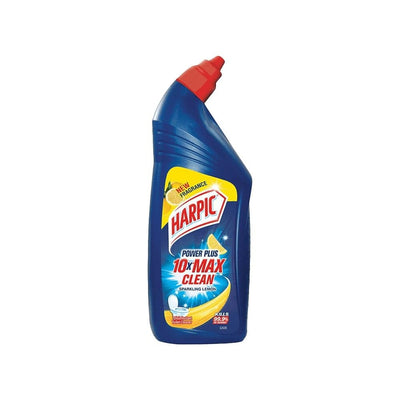 Harpic Disinfectant Toilet Cleaner Liquid, Orange - 1 L & Harpic Drain Xpert Drain Cleaner Powder (50g x 8) | Effective Sink Cleaner, Drain Blockage Remover, Drain Pipe Cleaner