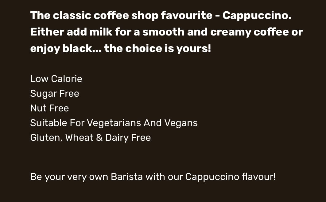 BEANIES Flavoured Instant Coffee Powder - Cappuccino Hot & Cold Coffee Makes 25 Cups 100% Arabica Light Roasted Coffee Sugar Free 50g. Bottle (Barista Cappuccino)