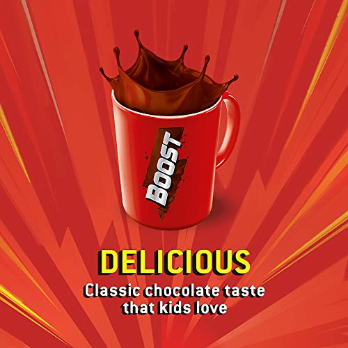 Boost Chocolate Nutrition Drink 500 g Pet Jar|| For 3X stamina - Builds bone & muscle strength