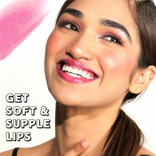 Blue Heaven Tinted Lip Balm infused with Shea Butter, Almond oil and Vitamin E - Bubblegum, 8g