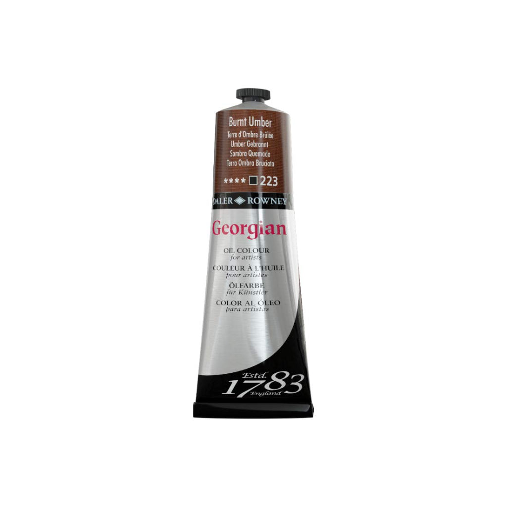 Daler-Rowney Georgian Oil Colour Metal Tube - 225ml