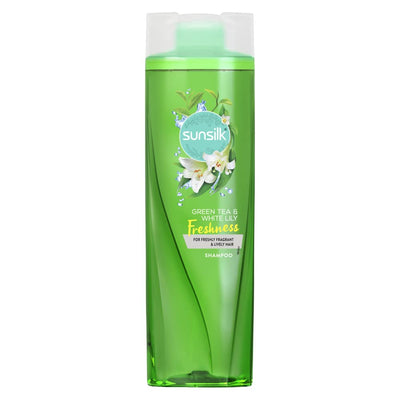 2x Sunsilk Green Tea and White Lily Freshness Hair Shampoo, 740ml / 25.02 fl oz (pack of 2)