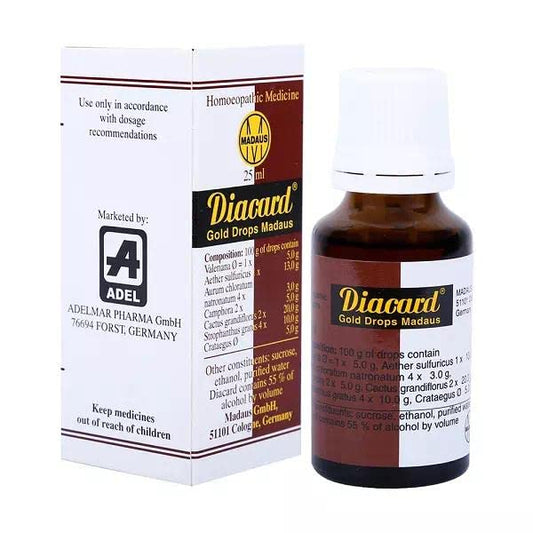 ADEL Homoeopathic Madaus Diacard Gold Drops(25ml)