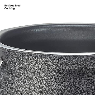 Prestige Omega Select Plus Mini Handi with SS lid, Aluminium, Black
