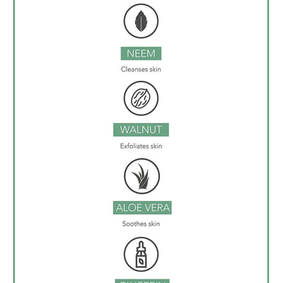 8x Fabessentials Neem Aloe Vera Glycerin Bathing Bar | with Natural Bioactives | for Cleansing, Nourishing and Refreshing Skin | Vegan & Toxin Free - 100 gm Pack of 8