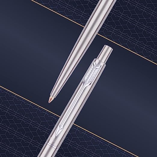Parker Classic Stainless Steel CT Ball Pen - Blue Ink, Pack Of 1