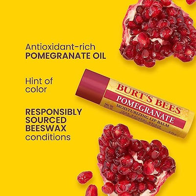Burt's Bees Replenishing Lip Balm with Pomegranate Oil
