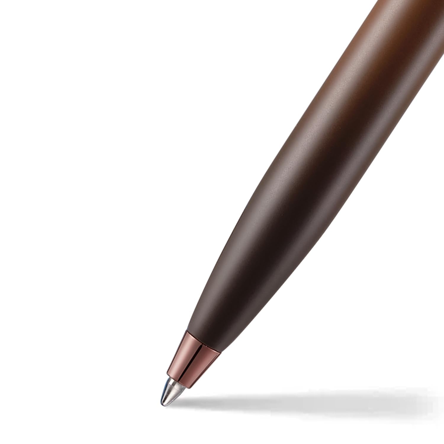 Sheaffer Gift 100 9374 Coffee Edition Matt Brown with Regal Brown PVD Trims Ballpoint Pen | Coffee Brown Ball Pen | Signature Ball pen