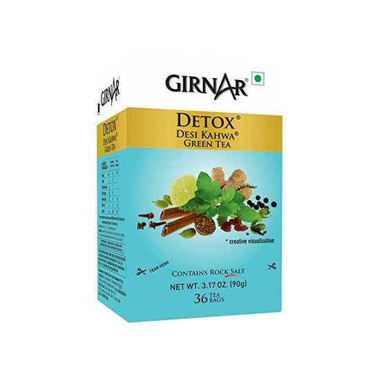 Detox Green Tea - Desi Kahwa 90GM