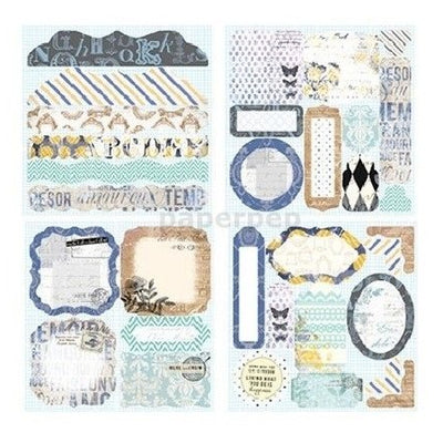 Eno Greeting Pattern Paper Book 7" X 7" Retro A