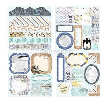 Eno Greeting Pattern Paper Book 7" X 7" Retro A
