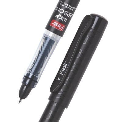 FLAIR Inky Carbonix Liquid Ink Fountain Pen - Blue Ink