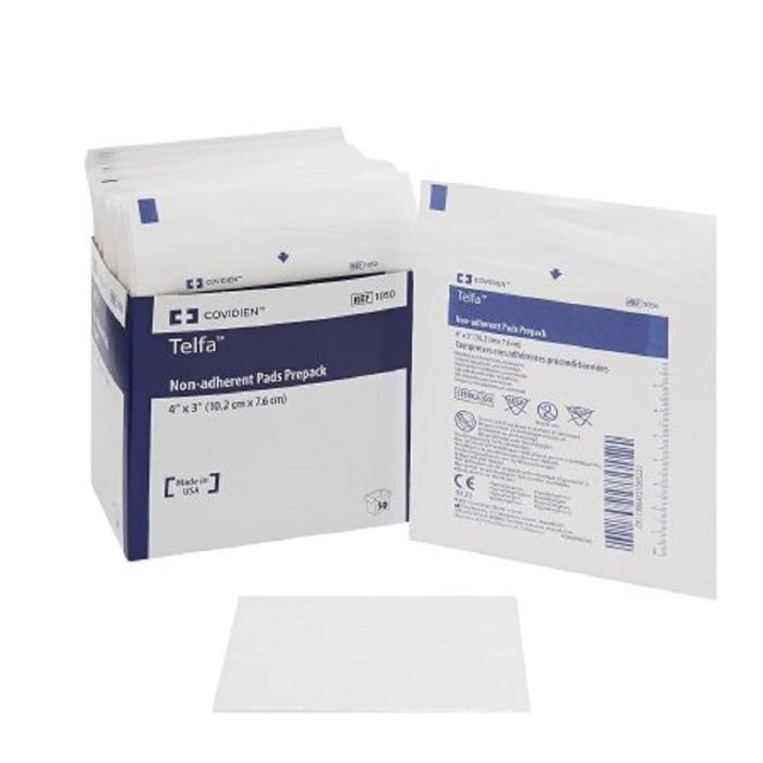 Telfa Ouchless Non-Adherent Pad Dressings 3 x 4 inches