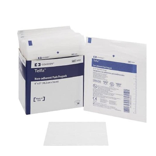 Telfa Ouchless Non-Adherent Pad Dressings 3 x 4 inches