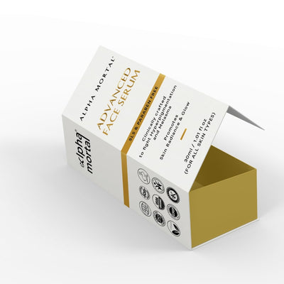 Alpha Mortal Advanced Face Serum with Niacinamide | Licorice extract, Glutathione, Kojic acid | Crafted for Hyperpigmentation & Melasma | Brightens skin tone & reduces dark spots | 30 ml